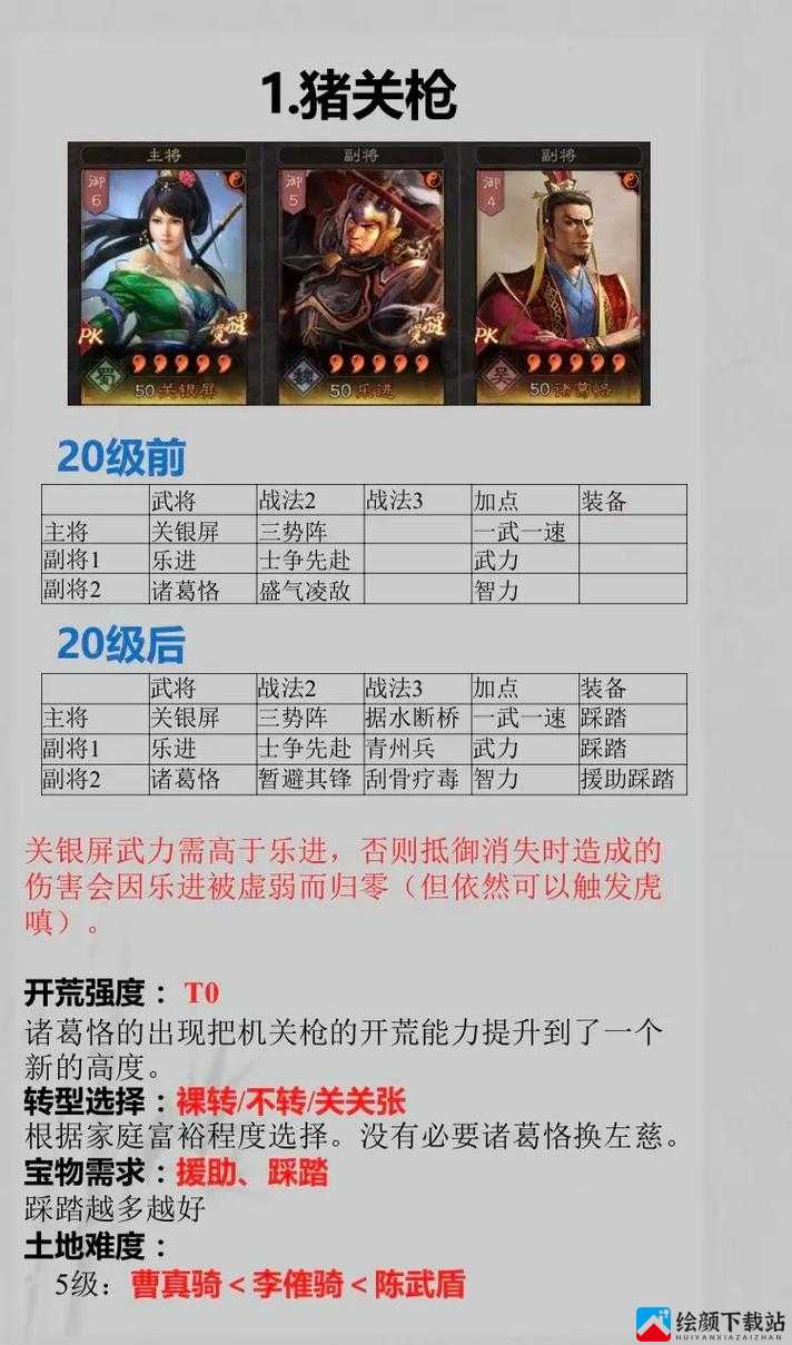 三国志战棋版吴国开荒陆逊火烧队搭配攻略